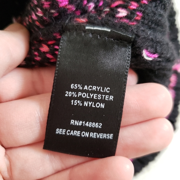 Torrid Cardigan Drop Shoulder V Neck Button Front Sweater Hearts Size 3X - Picture 7 of 8